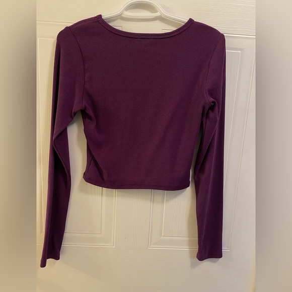 Purple long sleeve top - Picture 4 of 4